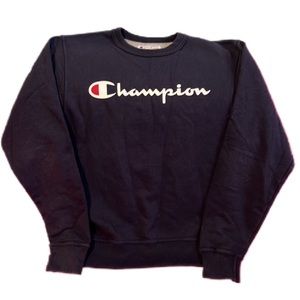Champion navy sweatshirt size S